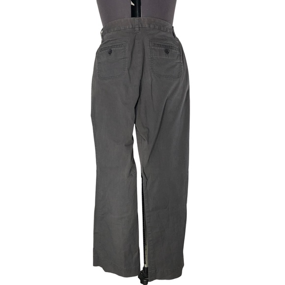 ❌RELISTED❌ VINTAGE Gap Women's Twill Pants Railroad Gray Stripe SIZE 12 - Picture 2 of 13